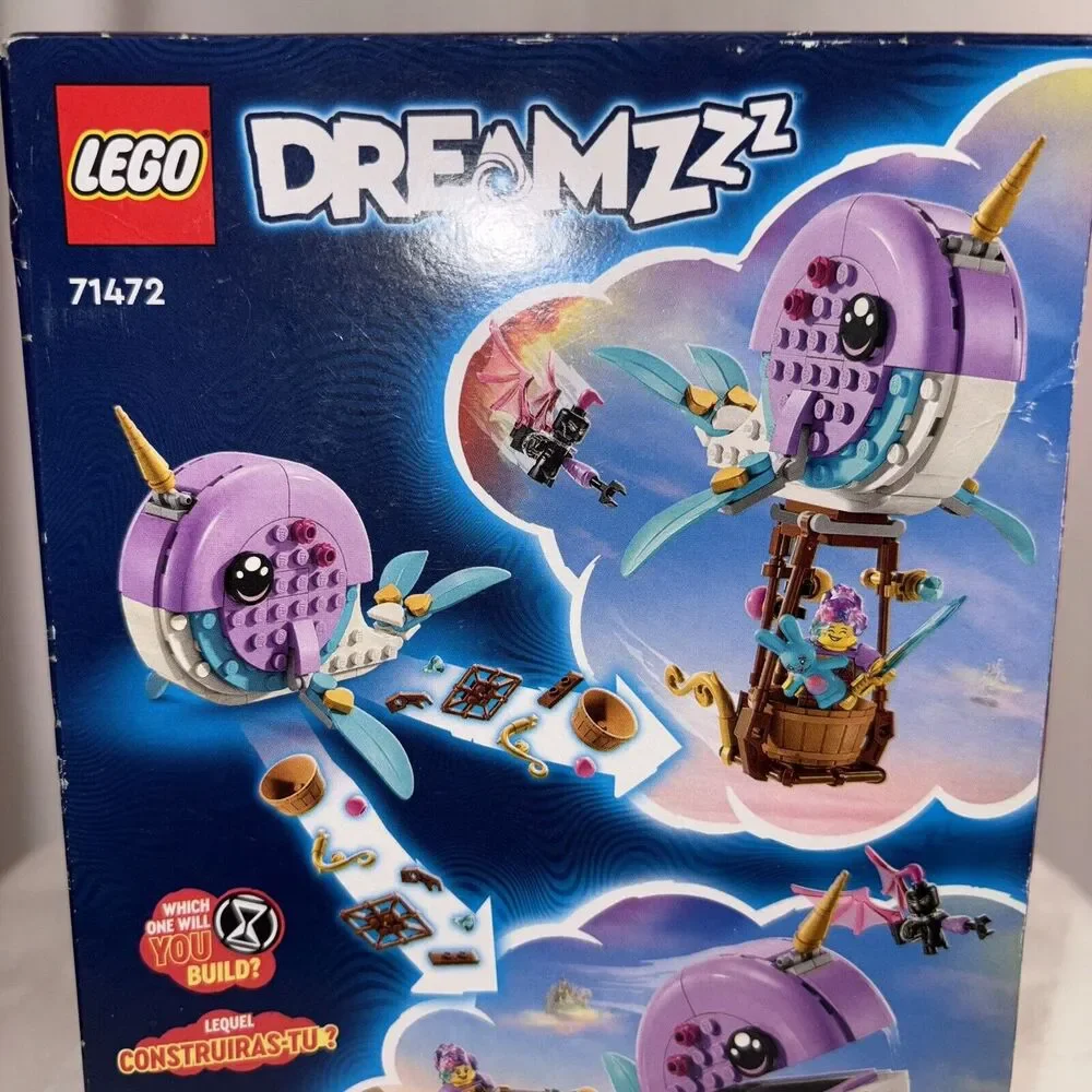 LEGO Dreamzzz: Izzie's Narwhal Hot-Air Balloon (71472) NEW IN SEALED BOX